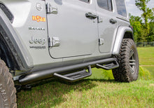 Load image into Gallery viewer, N-Fab Podium LG 2018 Jeep Wrangler JL 4DR SUV - Full Length - Tex. Black - 3in Side Steps N-Fab
