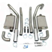 Load image into Gallery viewer, JBA 65-70 Ford Mustang 260-428 409SS Dual Under Rear Valance Header Back Exhaust Header Back JBA
