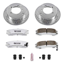 Load image into Gallery viewer, Power Stop 95-05 Chrysler Sebring Rear Z26 Street Warrior Brake Kit Brake Kits - Performance D&amp;S PowerStop   
