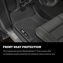 Load image into Gallery viewer, Husky Liners 04-08 Ford F-150 SuperCrew Cab Pickup 2nd Row Floor Liner (Black) Floor Mats - Rubber Husky Liners

