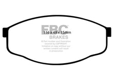 Load image into Gallery viewer, EBC 84-93 Toyota Pick-Up 1/2 Ton 2WD Greenstuff Front Brake Pads Brake Pads - Performance EBC   
