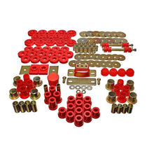 Load image into Gallery viewer, Energy Suspension 55-57 Chevrolet Belair/El Camino/Impala Red Hyper-Flex Master Bushing Set Bushing Kits Energy Suspension
