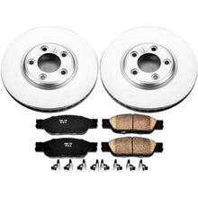 Load image into Gallery viewer, Power Stop 03-04 Jaguar S-Type Front Z17 Evolution Geomet Coated Brake Kit Brake Kits - Performance Blank PowerStop
