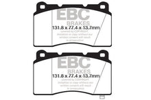 Load image into Gallery viewer, EBC 09+ Hyundai Genesis Coupe 2.0 Turbo (Brembo) Yellowstuff Front Brake Pads Brake Pads - Performance EBC   
