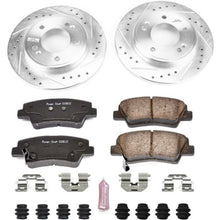 Load image into Gallery viewer, Power Stop 17-19 Hyundai Elantra Rear Z23 Evolution Sport Brake Kit Brake Kits - Performance D&amp;S PowerStop   
