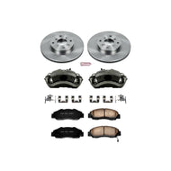 Power Stop 93-96 Honda Prelude Front Autospecialty Brake Kit w/Calipers Brake Kits - OE PowerStop   