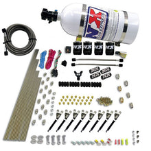 Load image into Gallery viewer, Nitrous Express 8 Cyl VXL EFI Direct Port 4 Solenoids Nitrous Kit (200-500HP) w/10lb Bottle Nitrous Systems Nitrous Express

