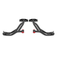 Load image into Gallery viewer, BMR 10-14 Ford Mustang Non-Adj. Lower A-Arms Delrin/Rod w/ 19mm Tall Ball Joint - Black Hammertone Control Arms BMR Suspension
