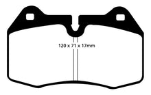 Load image into Gallery viewer, EBC 94-99 BMW M5 3.8 (E34) Yellowstuff Front Brake Pads Brake Pads - Performance EBC   
