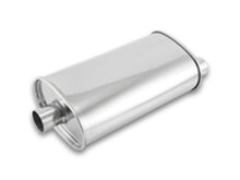 Load image into Gallery viewer, Vibrant StreetPower Oval Muffler - 2in Inlet/Dual Outlet (Center In - Offset Out) Muffler Vibrant
