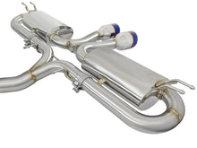 Load image into Gallery viewer, aFe Takeda 3in 304 SS Cat-Back Exhaust System w/ Blue Tips 2017 Honda Civic Si I4 1.5L (t) Catback aFe
