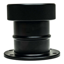 Load image into Gallery viewer, DeatschWerks Straight Filler Neck w/Cap - Matte Black Surge Tanks DeatschWerks
