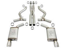 Load image into Gallery viewer, aFe MACHForce XP 3in 304 SS Cat-Back Exhausts w/ Polished Tips 15-17 Ford Mustang GT V8-5.0L/V6-3.7L Catback aFe
