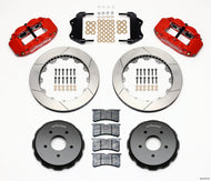 Wilwood Narrow Superlite 6R Front Hat Kit 13.06in Red 2004-2006 Pontiac GTO Big Brake Kits Wilwood