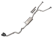 Load image into Gallery viewer, aFe 2022 Toyota Tundra V6-3.5L (tt) Vulcan Series 2.5in to 3in 304 SS Cat-Back Exhaust w/ Black Tip Catback aFe

