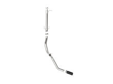 Load image into Gallery viewer, aFe Apollo GT Series 3-1/2in 409 SS Axle-Back Exhaust 17-20 Ford F-250/F-350 Black Tips w/o Muffler Axle Back aFe
