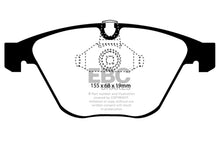 Load image into Gallery viewer, EBC 08-10 BMW M3 4.0 (E90) Ultimax2 Front Brake Pads Brake Pads - OE EBC   
