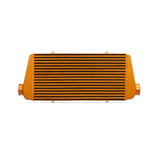 Load image into Gallery viewer, Mishimoto Universal Gold R Line Intercooler Overall Size: 31x12x4 Core Size: 24x12x4 Inlet / Outlet Intercoolers Mishimoto
