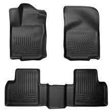 Load image into Gallery viewer, Husky Liners 2012 Mercedes ML350 WeatherBeater Combo Black Floor Liners Floor Mats - Rubber Husky Liners
