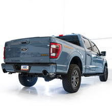 Load image into Gallery viewer, AWE Tuning 2021+ Ford F-150 Tremor (w/ Bumper Cutouts) 0FG Non-Resonated Catback -Diamond Black Tips Catback AWE Tuning   
