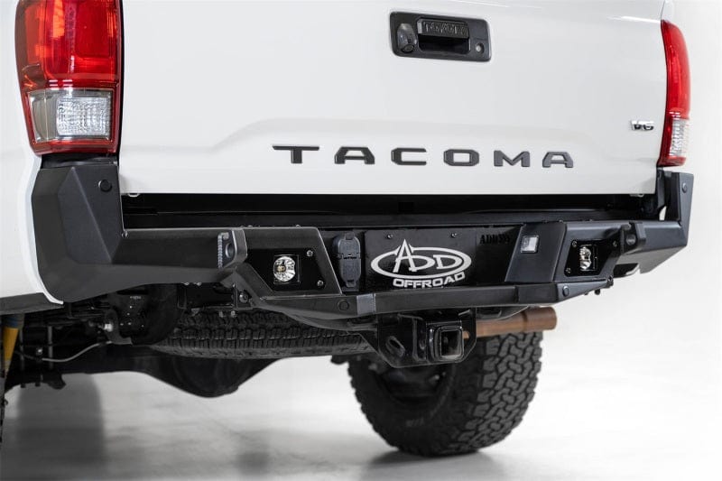 Addictive Desert Designs ADDR681241280103 Addictive Desert Designs 16-19 Toyota Tacoma Stealth Fighter Rear Bumper w/ Backup Sensor Cutouts