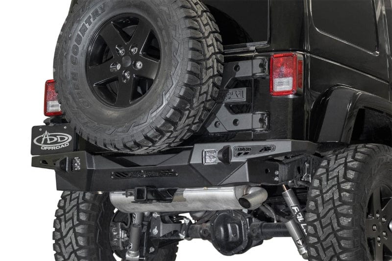 Addictive Desert Designs ADDR951271280103 Addictive Desert Designs 17-18 Jeep JK Stealth Fighter HD Rear Bumper