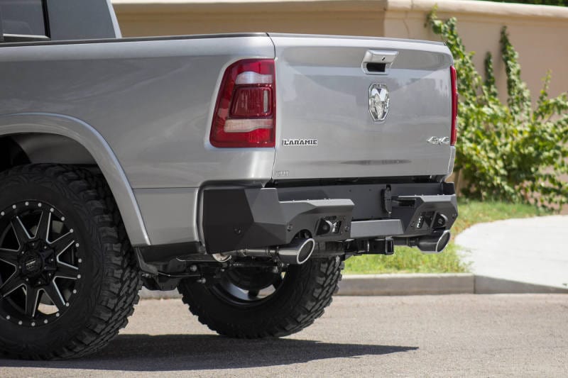 Addictive Desert Designs ADDR551281280103 Addictive Desert Designs 2019 Ram 1500 Hammer Stealth Fighter Rear Bumper w/ 6 Sensor Cutouts