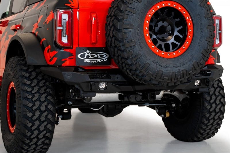 Addictive Desert Designs ADDR230081370103 Addictive Desert Designs 21-22 Ford Bronco Stealth Fighter Rear Bumper