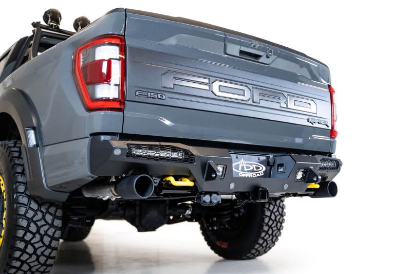 Addictive Desert Designs ADDR210151430103 Addictive Desert Designs 21-22 Ford Raptor HoneyBadger Rear Bumper