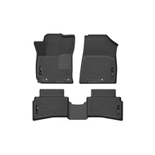 Load image into Gallery viewer, Husky Liners 20-22 Hyundai Venue WeatherBeater Front &amp; 2nd Seat Floor Liners - Black Floor Mats - Rubber Husky Liners
