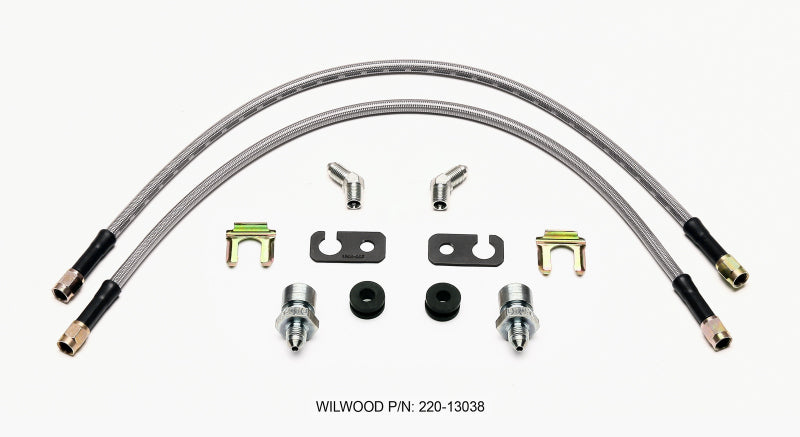 Wilwood Flexline Kit Front 2013 Focus Brake Line Kits Wilwood