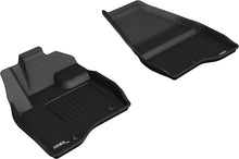 Load image into Gallery viewer, 3D MAXpider 2017-2019 Ford Explorer Kagu 1st Row Floormat - Black Floor Mats - Rubber 3D MAXpider   
