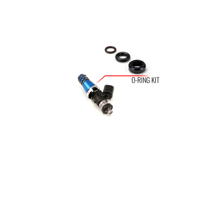 Injector Dynamics O-Ring/Seal Service Kit for Injector w/ 11mm Top Adapter and Denso Lower Cushion Fuel Components Misc Injector Dynamics   