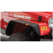 Load image into Gallery viewer, Bushwacker 97-06 Jeep TJ Flat Style Flares 2pc - Black Fender Flares Bushwacker
