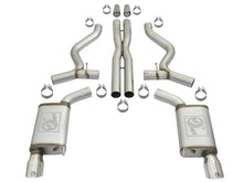 Load image into Gallery viewer, aFe MACHForce XP 3in Sport Tone Cat-Back Exhausts w/ Polished Tips 15-17 Ford Mustang V6/V8 Catback aFe
