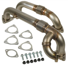 Load image into Gallery viewer, BD Diesel UpPipe Kit - Ford 08-10 6.4L w/EGR Connector Connecting Pipes BD Diesel
