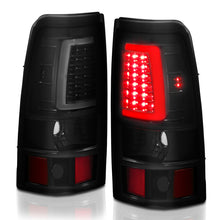 Load image into Gallery viewer, ANZO 2003-2006 Chevy Silverado 1500 LED Taillights Plank Style Black w/Smoke Lens Tail Lights ANZO
