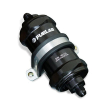 Load image into Gallery viewer, Fuelab 818 In-Line Fuel Filter Standard -12AN In/Out 6 Micron Fiberglass - Black Fuel Filters Fuelab
