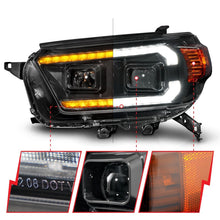 Load image into Gallery viewer, ANZO 10-13 Toyota 4Runner Projector Headlights - Black Headlights ANZO
