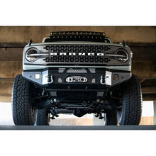 Load image into Gallery viewer, DV8 Offroad 2021+ Ford Bronco Front Bumper Winch Capable w/ Optional Bull Bar/Aux Light Opening Bumpers - Steel DV8 Offroad
