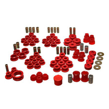 Load image into Gallery viewer, Energy Suspension 84-95 Chevrolet Corvette Red Hyper-flex Master Bushing Set Bushing Kits Energy Suspension
