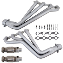 Load image into Gallery viewer, BBK 10-15 Camaro LS3 L99 Long Tube Exhaust Headers With Converters - 1-3/4 Chrome Headers &amp; Manifolds BBK
