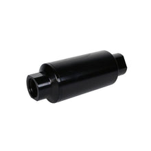 Load image into Gallery viewer, Aeromotive AER12350 Aeromotive In-Line Filter 10AN 10 Micron Microglass Element Bright-Dip Black 2in OD
