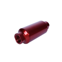 Load image into Gallery viewer, Aeromotive AER12340 Aeromotive In-Line Filter - (AN-10) 10 Micron Microglass Element Red Anodize Finish
