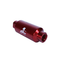 Load image into Gallery viewer, Aeromotive AER12340 Aeromotive In-Line Filter - (AN-10) 10 Micron Microglass Element Red Anodize Finish
