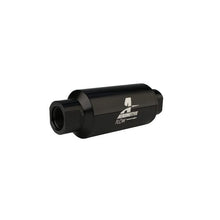 Load image into Gallery viewer, Aeromotive AER12324 Aeromotive In-Line Filter - AN-10 - Black - 100 Micron
