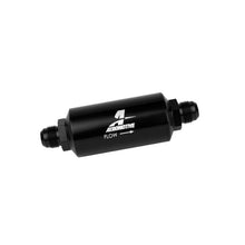 Load image into Gallery viewer, Aeromotive AER12385 Aeromotive In-Line Filter - AN -10 size Male - 10 Micron Microglass Element - Bright-Dip Black

