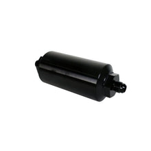 Load image into Gallery viewer, Aeromotive AER12345 Aeromotive In-Line Filter - (AN-6 Male) 10 Micron Microglass Element Bright Dip Black Finish
