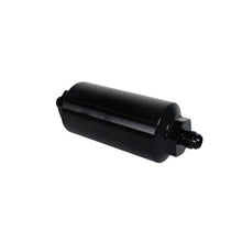Load image into Gallery viewer, Aeromotive AER12348 Aeromotive In-Line Filter - (AN-6 Male) 40 Micron Stainless Mesh Element Bright Dip Black Finish
