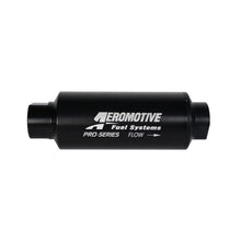 Load image into Gallery viewer, Aeromotive AER12342 Aeromotive Pro-Series In-Line Filter - AN-12 - 40 Micron SS Element - Nickel Chrome Finish
